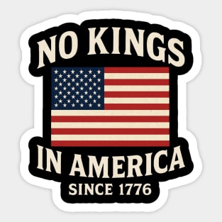 No-Kings-In-America Sticker